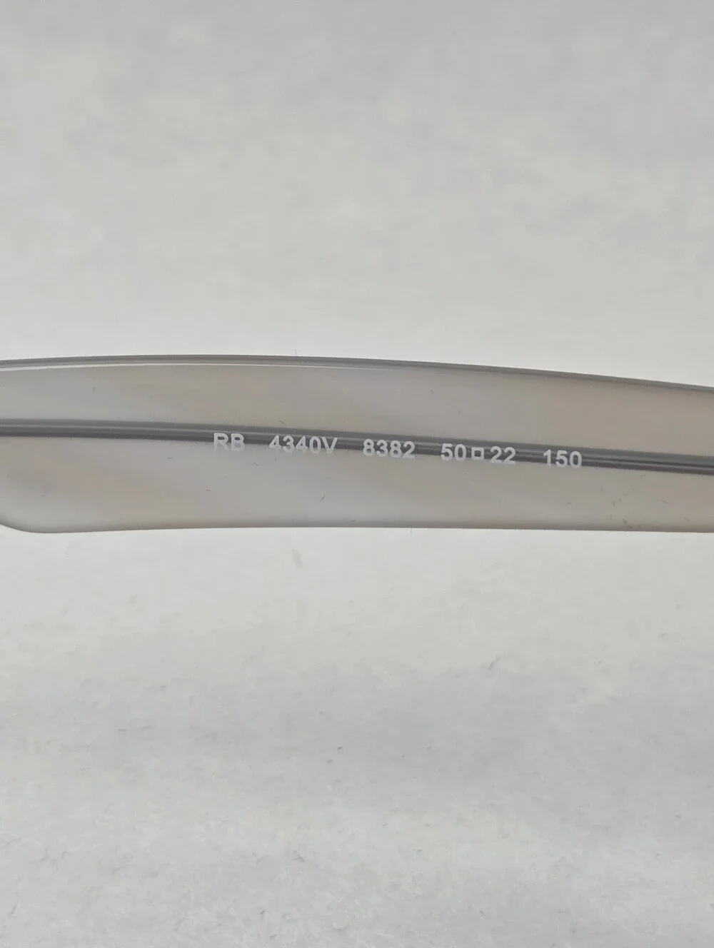 Ray-Ban Clear Wayfarer Eyeglasses RB 4340V 8382 50/22/150